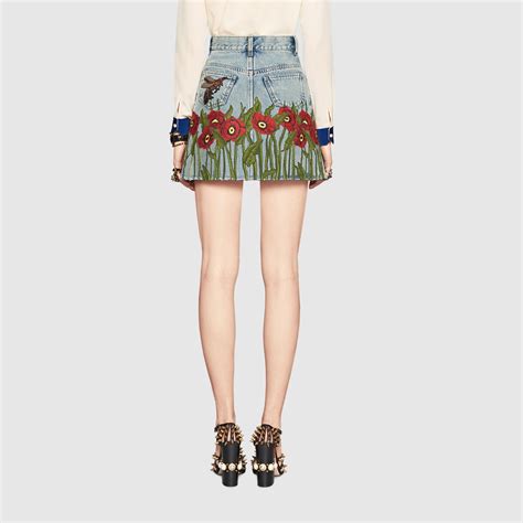 Gucci skirt denim